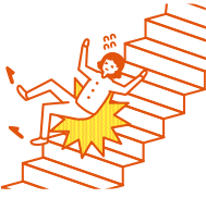 日常生活中の事故イメージ