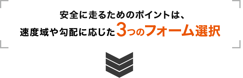 3つのフォーム選択