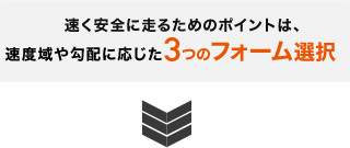 3つのフォーム選択