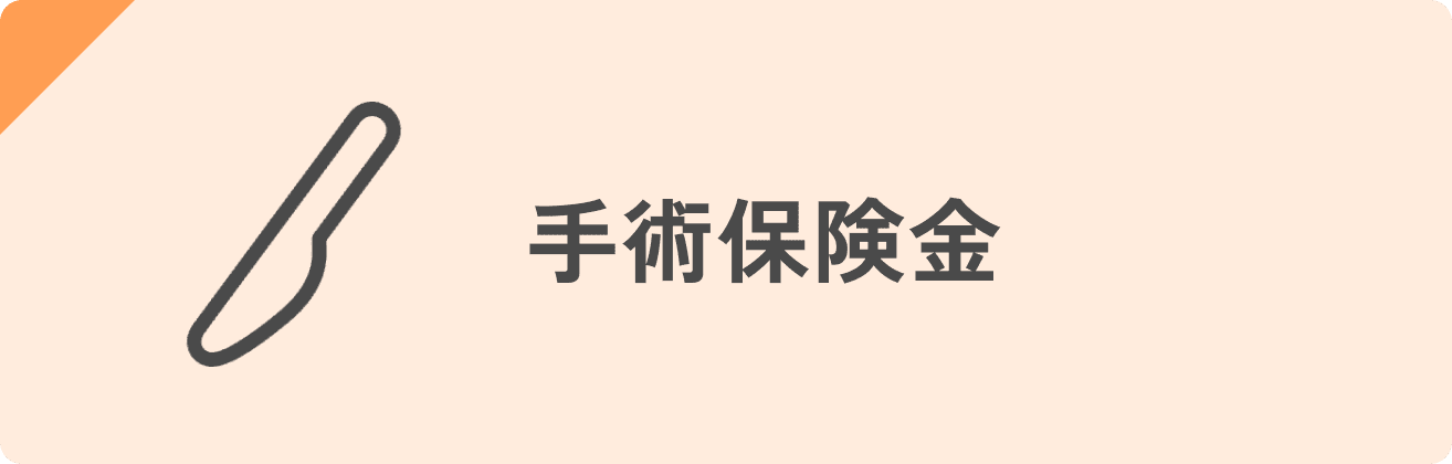 手術保険金