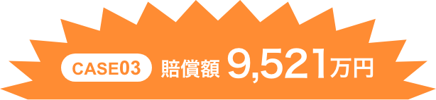 case03 賠償額9,521万円