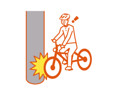 自転車事故イメージ
