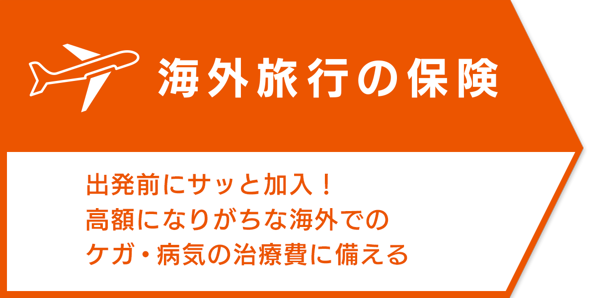 海外旅行の保険 出発前にサッと加入！高額になりがちな海外でのケガ・病気の治療費に備える