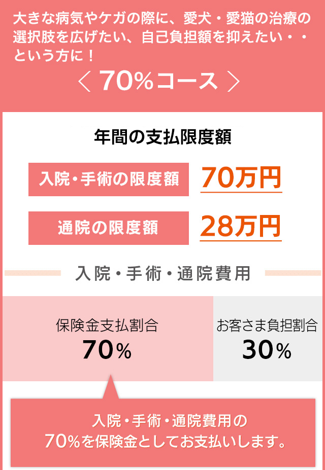 70%コース