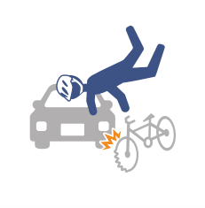 自転車事故イメージ