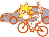 自転車事故イメージ