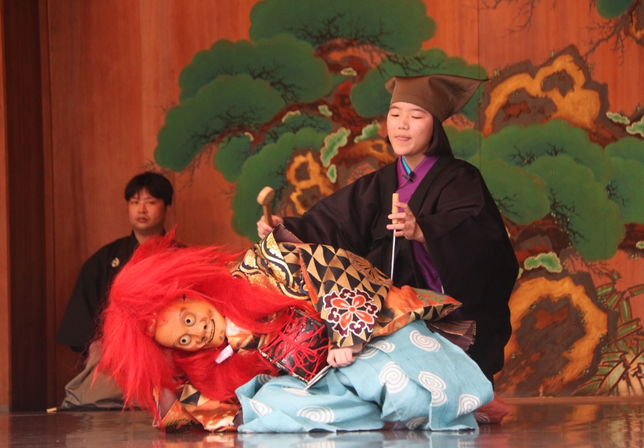 山口県「山口鷺流狂言」