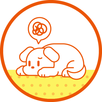 病気の犬