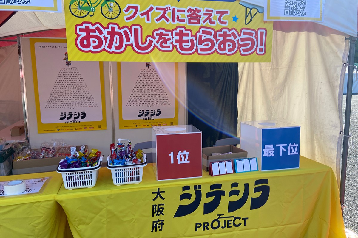 ジテシラブースではクイズを実施