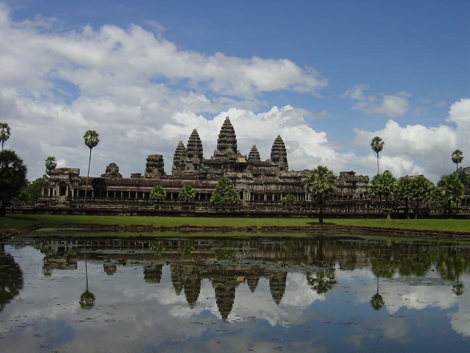 カンボジア「アンコールワット」全景