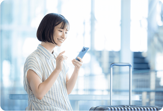 お申込みはスマホ1つでカンタン。